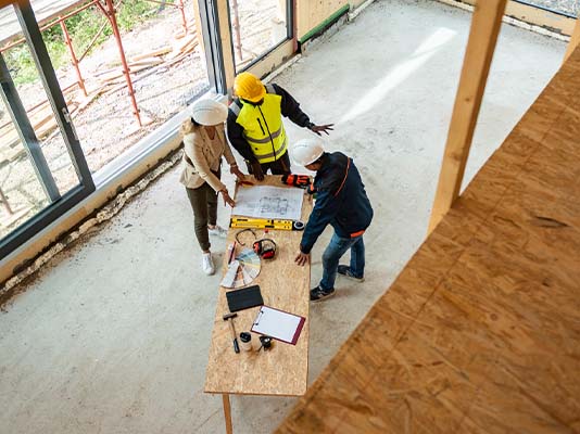 Home loan to build a home Content Tile V2